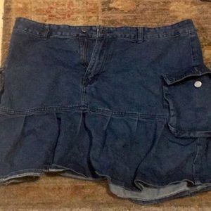 Jean skirt women XXL